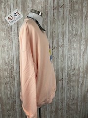 John Dean Shirt Mens 2XL Sweater Pink Sweatshirt Pullover Wake Your Mind Up N155