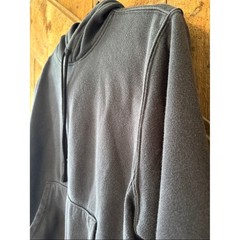 All In Motion Mens Charcoal Gray Hooded Pullover Sweatshirt Medium Comfort