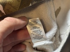 Gander Mountain Camo Hoodie Mens XL White Realtree Camouflage Guide Series