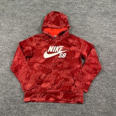 Nike SB ThermaFit Skate Pullover Hoodie Teens XL19x22 Red Flight Air Max