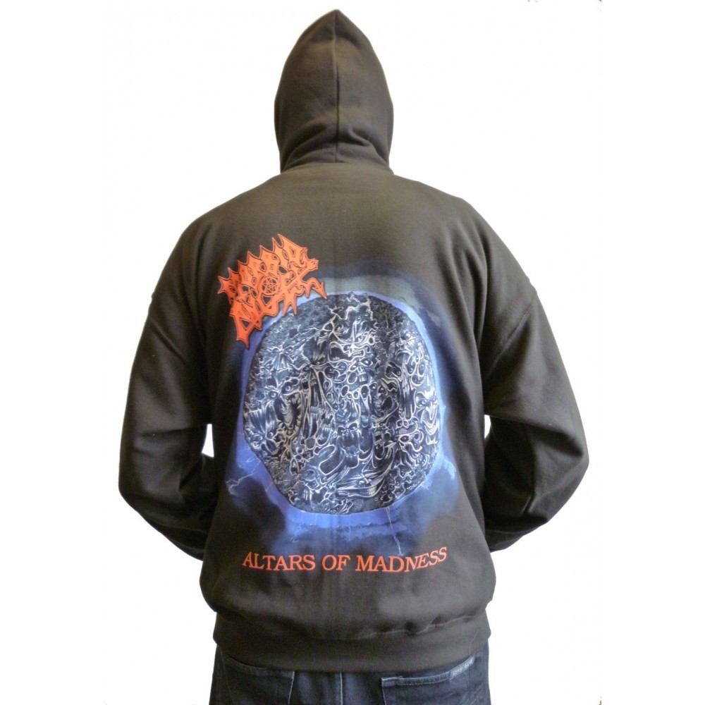 Morbid Angel “Altars Of Madness” Album Cover Zip Hoodie – OFFICIAL hooded