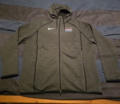 Nike Tech “Team Kenya” size XL Full Zip Fleece Hoodie Black.