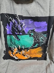 Monstercat Grey Pullover Drawstring Hoodie Size Small Brand New