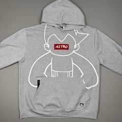 Astro Boy x Southpole Anime Hoodie Gray Mens XXL Sweatshirt Box Logo Mighty Atom