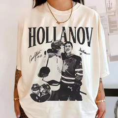 Hollanov Graphic Tee | Heated Rivalry Bookish Shirt | Ilya and Shane Hockey Gift