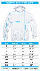 Northwood University Adult Pullover Hoodie Circle Logo, Navy, S-3XL