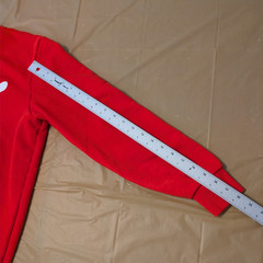 Puma Mens Red Big Logo Classic Fit Crewneck Sweatshirt Medium Long Sleeve