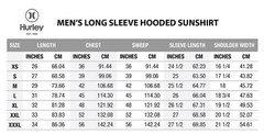 Hurley Men’s Sunny Side Hybrid Stretch Hooded UV T-Shirt