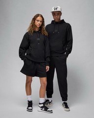 NEW Nike Jordan Flight Fleece Pullover Hoodie Black FV7247-010 Men’s Size M