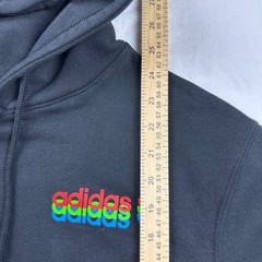 Adidas Originals Mens Black RGB Trefoil Hoodie Sweatshirt JZ0469-230 Small NWT