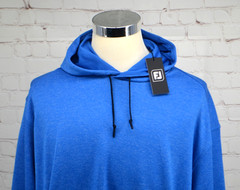 FOOTJOY Men’s Lightweight Golf Hoodie SIZE 3XL Heather Royal NWT