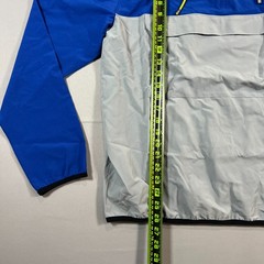 Loco Skailz Hoodie Mens Large Blue Gray Stretch Quarter Zip Fishing Performance