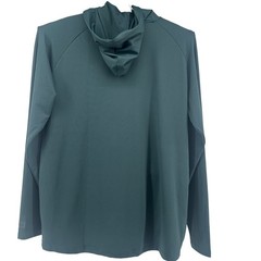 Barbell Apparel Hoodie Mens XL Teal Green Performance Long Sleeve Pullover