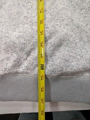 Quicksilver Keller Zip Hoodie Large Marled Gray