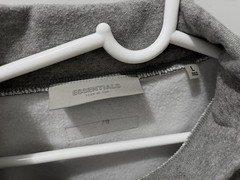 Fear of God FOG Essentials Mock Neck Sweatshirt Dark Oatmeal Grey Size L
