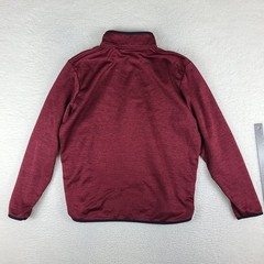 Under Armour Sweater Mens Large Burgundy Loose Coldgear Performance Tech Golf