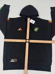 Adidas Jamaica x Bob Marley DNA Fleece Hoodie Men’s Black Soccer JY5216