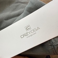 CRZ YOGA Mens Fleece Sweatshirt Grey Sage Crewneck Pullover Size M NZ22