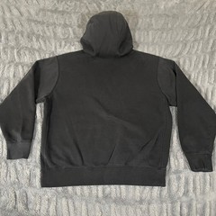 Nike Pullover Hoodie Sweatshirt Black Small Logo Embroidered Hooded