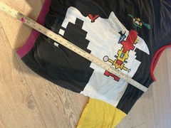 Vintage 1980’s Peter Max Sweatshirt Multicolor Face Graphic Reversable Pullover