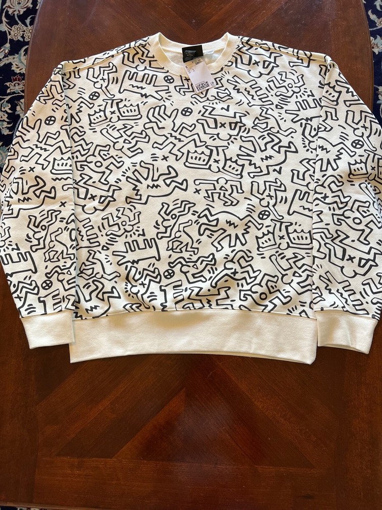 KEITH HARING Sweatshirts OVERSIZED FIT NEW Sizes XS,S, M, L, XL,XXL New With Tag