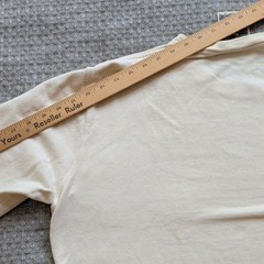 Jungmaven Sweatshirt Mens Large White Hemp Organic Cotton USA Crewneck Pullover