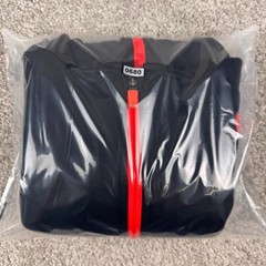 Nike Hoodie Mens Large Black Red Therma Fit Sweatshirt Full Zip Up Performance
