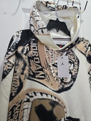 Air Jordan MVP 6 Rings Print AOP Pullover Hoodie NWT Mens Size Large HF9307-133