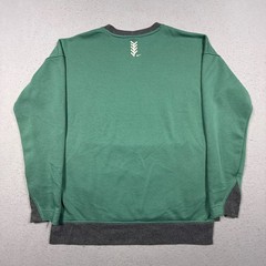 Nike Softball Dri-FIT Sweatshirt Green Gray Colorblock Crewneck Pullover Mens S