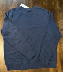 USA-Navy Blue-Goodfellow Mens French Terry Crewneck Sweatshirt Sizes M/L/XL-NWT