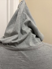 Kastlfel Hoodie Lightweight Sustainable Organic Cotton Gray California Small NWT