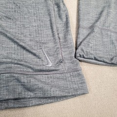 Nike Yoga Hoodie Mens Extra Large Gray Sweatshirt Full Zip Dri Fit FB7778 065