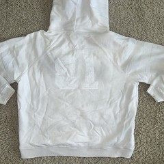 GUESS U.S.A. Distressed Varsity Hoodie S 100% Cotton