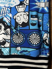VTG Mighty Atom Astro Boy @Tezuka Productions Long Sleeve Zip Hoodie XL 180/1008