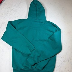 Champion Marymount University Hoodie Mens Small Teal Excellent Collegiate Logo