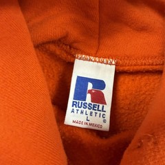 Vintage Syracuse Orange Russell Athletic Hoodie Mens Large Orange College ‘Cuse