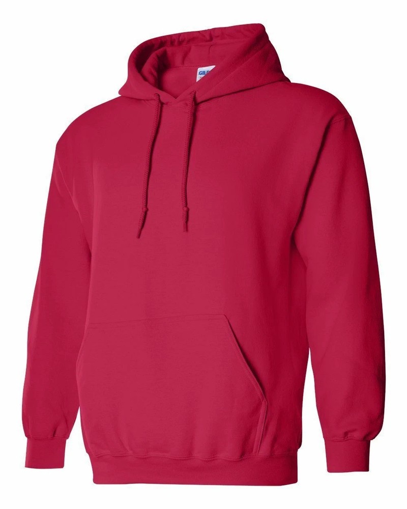 Gildan Adult Heavy Blend 50/50 Long Sleeves Pullover Hooded Sweatshirt G185