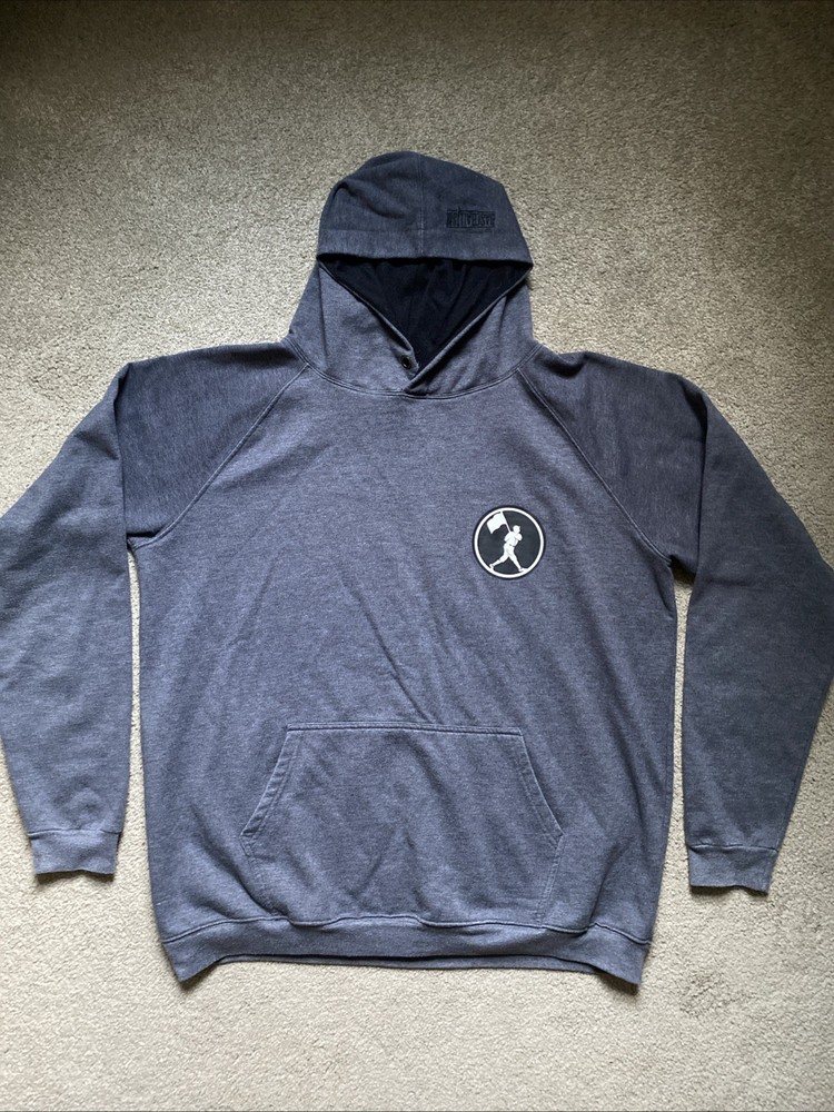 Men’s BASEBALLISM Size XL Live Life Like A 3-1 Count Gray Pullover Hoodie
