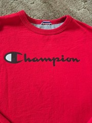 Champion Medium Red Sweatshirt, Athletic