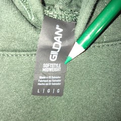 Namaste Sober Lotus (Stay-Sober) Recovery Hoodie Unimpaired Fervent Green Large