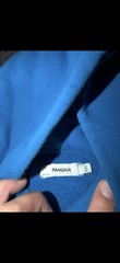 Pangaia 365 Blue Hoodie Environmentally Friendly Mens Size XXS Organic Cotton