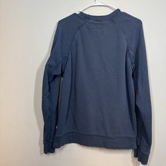 Pact 100% Organic Cotton Sweatshirt Mens M Navy Blue Raglan Crewneck Sustainable