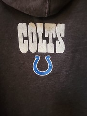 NFL Team Apparel Indianapolis Colts Hoodie Mens Medium Nice CR80 Football