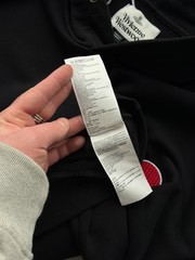 Vivienne Westwood Heart patch black hoodie size XL