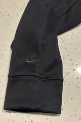 NIKE Livestrong Zip Hoodie Youth Teens XL Cycling 21×23 Black Y2K Armstrong