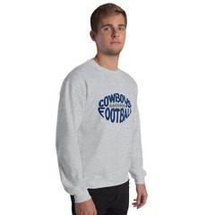 Cowboys Football Dallas Gift Unisex Sweatshirt S,M,L,XL,2X,3X,4X