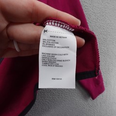 DSG Mens Sport Fleece Hoodie Sweatshirt Raspberry Pink Medium NEW