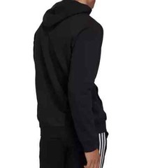Adidas Men’s Black Feel Cozy Essentials Fleece Pullover Hoodie (GV5294) (M)
