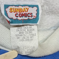 Rare Vintage 80s 90s Sunday Comics Mickey Mouse Graphic Crewneck Sweatshirt S/M