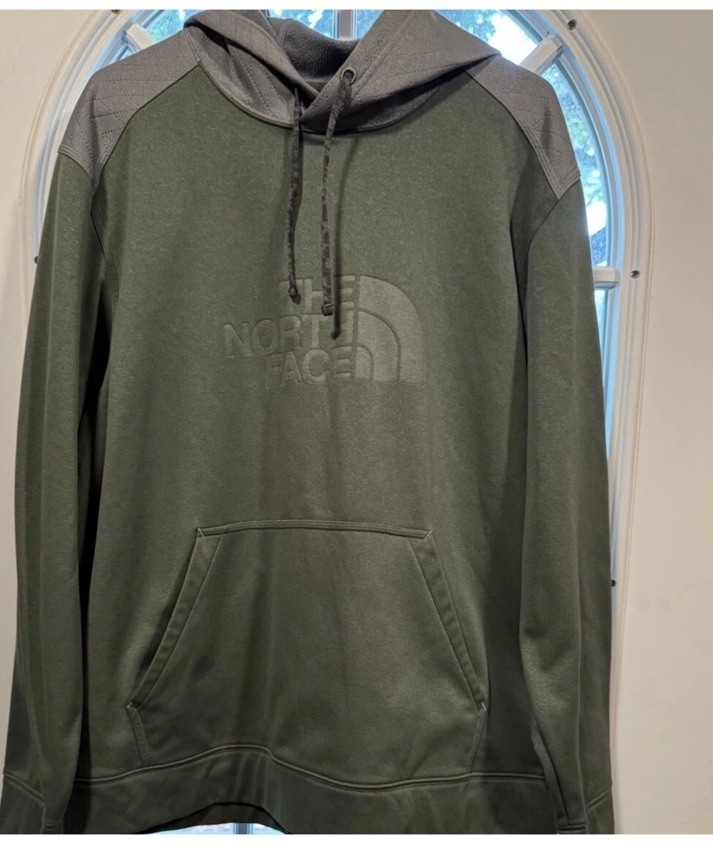 The North Face Hoodie Men XL Pullover Fleece Activewear Hunting Fishing Y2K